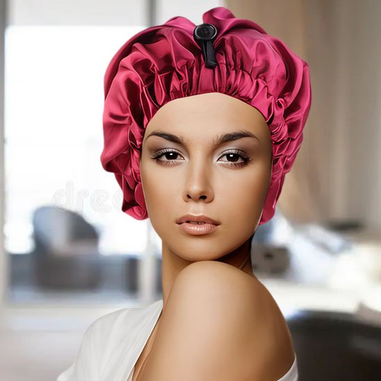 Bonnet en satin