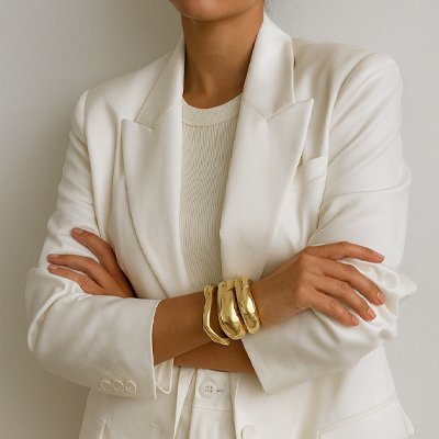 Bracelet manchette | Élégance Sublime - Univers des accessoiresBracelet manchette | Élégance Sublime