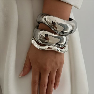 Bracelet manchette | Élégance Sublime - Univers des accessoiresBracelet manchette | Élégance Sublime