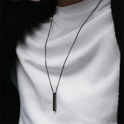 Collier homme élégant | Acier inoxydable - Univers des accessoiresCollier homme élégant | Acier inoxydable