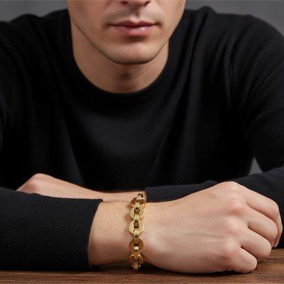 Gourmette homme | Élégance Intemporelle - Univers des accessoiresGourmette homme | Élégance Intemporelle