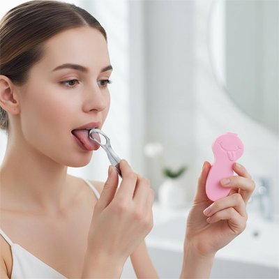 Gratte langue | Cuivre Frais - Univers des accessoiresGratte langue | Cuivre Frais