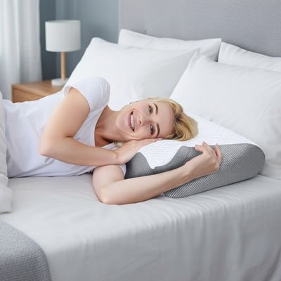 Oreiller à mémoire de forme | Cervical Relief - Univers des accessoiresOreiller à mémoire de forme | Cervical Relief