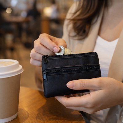 Porte monnaie | Compact Élégant - Univers des accessoiresPorte monnaie | Compact Élégant