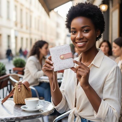 Portefeuille femme | Élégance Compacte - Univers des accessoiresPortefeuille femme | Élégance Compacte