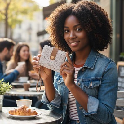 Portefeuille femme | Élégance Compacte - Univers des accessoiresPortefeuille femme | Élégance Compacte