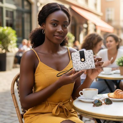 Portefeuille femme | Élégance Compacte - Univers des accessoiresPortefeuille femme | Élégance Compacte