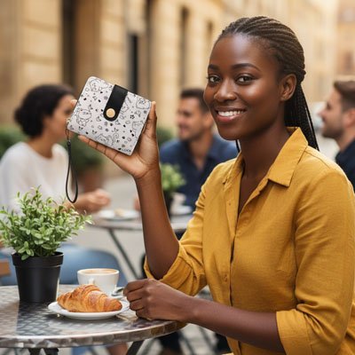 Portefeuille femme | Élégance Compacte - Univers des accessoiresPortefeuille femme | Élégance Compacte