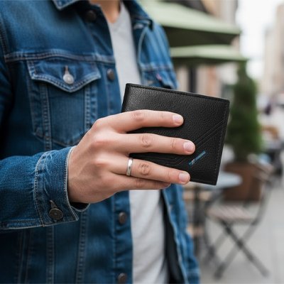 Portefeuille homme | Élégance Cuir Véritable - Univers des accessoiresPortefeuille homme | Élégance Cuir Véritable