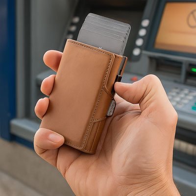 Portefeuille homme élégant compact | Sécurité Premium - Univers des accessoiresPortefeuille homme élégant compact | Sécurité Premium