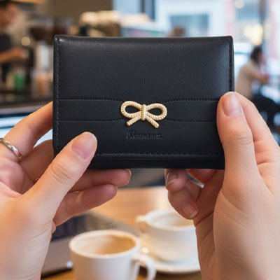 Portefeuille en Cuir Véritable | Élégance - Univers des accessoiresPortefeuille en Cuir Véritable | Élégance
