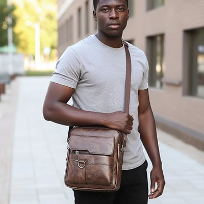 Sac bandoulière homme 