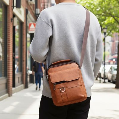 Sac bandoulière homme 