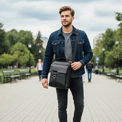 Sacoche homme | Élégance Premium - Univers des accessoiresSacoche homme | Élégance Premium