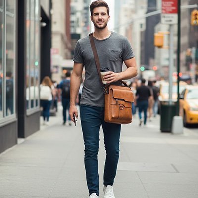 Sacoche homme | Élégance Premium - Univers des accessoiresSacoche homme | Élégance Premium