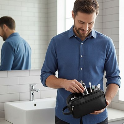 Trousse de toilette homme | Voyage Imperméable - Univers des accessoiresTrousse de toilette homme | Voyage Imperméable