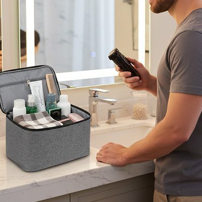 Trousse de toilette homme | Élégante & Pratique - Univers des accessoiresTrousse de toilette homme | Élégante & Pratique